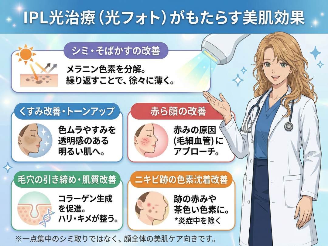 新宿のIPL光治療(フォトフェイシャル)で人気クリニックの値段を比較 – コラムページ