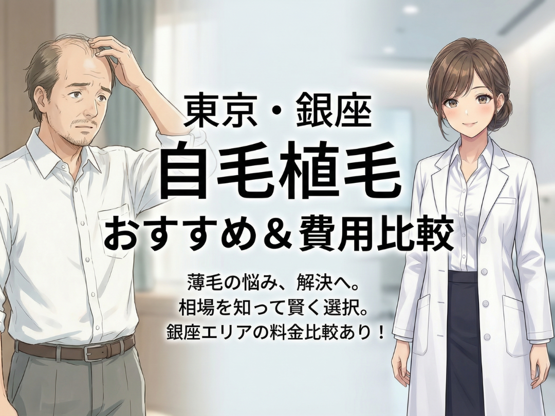 東京・銀座で自毛植毛手術のおすすめは？ クリニックの費用比較 – 髪の
